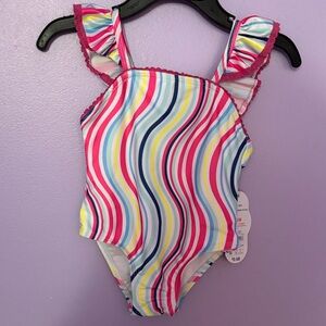 Colorful Striped Swimsuit size 18months